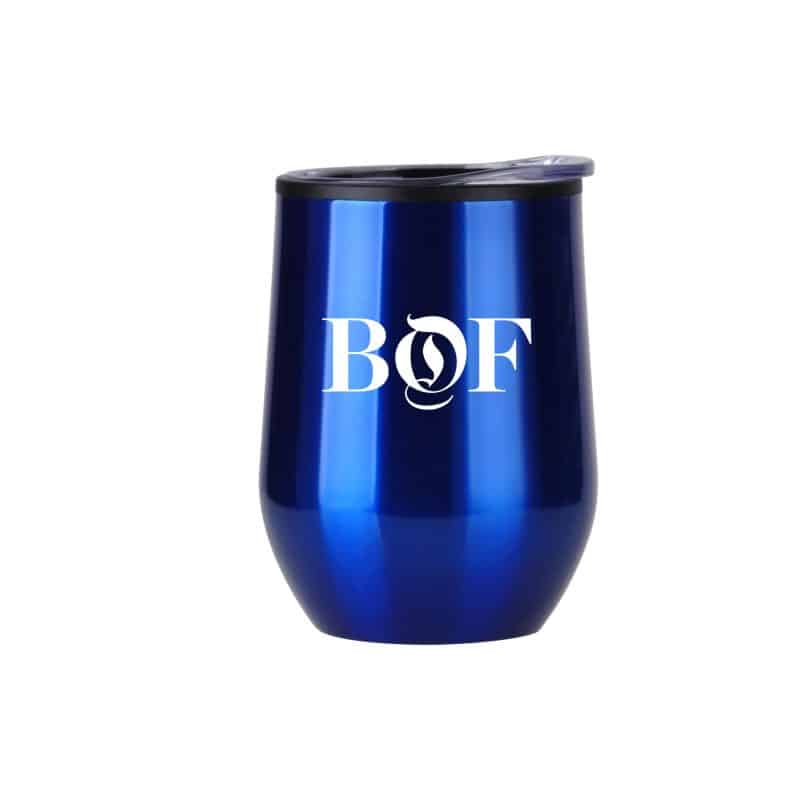 12 Oz. Stainless Steel Wine Mug - 2