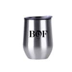 12 Oz. Stainless Steel Wine Mug - 3
