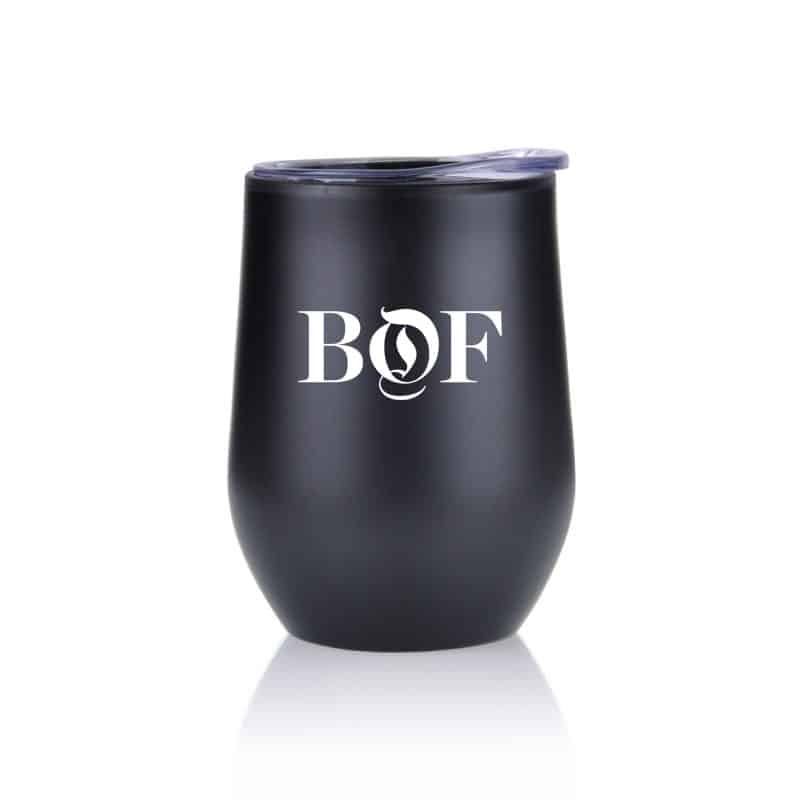 12 Oz. Stainless Steel Wine Mug - 5