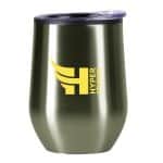 12 Oz. Stainless Steel Wine Mug - 6