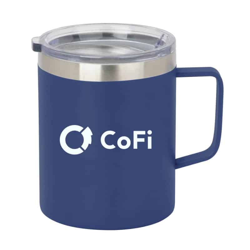 12 Oz. Vacuum Insulated Coffee Mug - 1