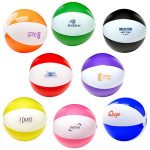 16" Two-Tone Beach Ball Inflate
