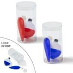 2-1/4" Small Spoon & 1-1/2" Bobber in Clear Tube - 1