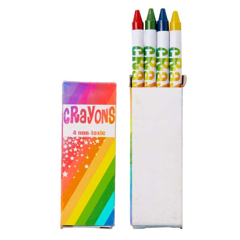 4 Count Crayon Pack - 1