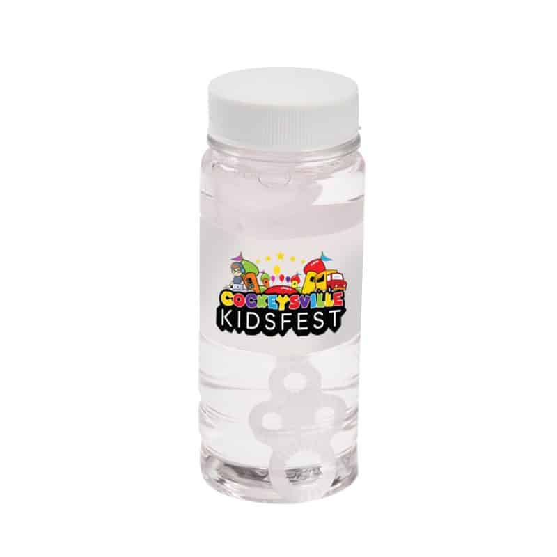 4 Oz. Translucent Bubbles w/Full Color Digital Label - 4