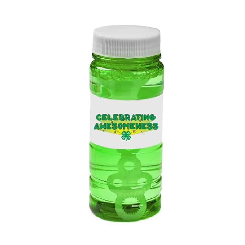 4 Oz. Translucent Bubbles w/Full Color Digital Label - 5