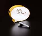 6" Light-Up Mini Speech Bubble Message Board - 1