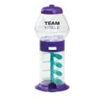 7.25" Assorted Color Mini Spiral Gumball Machine - 2