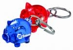 Acrylic Piggy Keychain