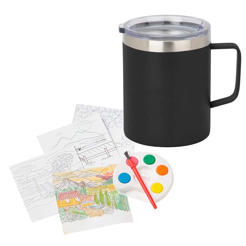 Adult Paint Set & Coffee Mug - 2