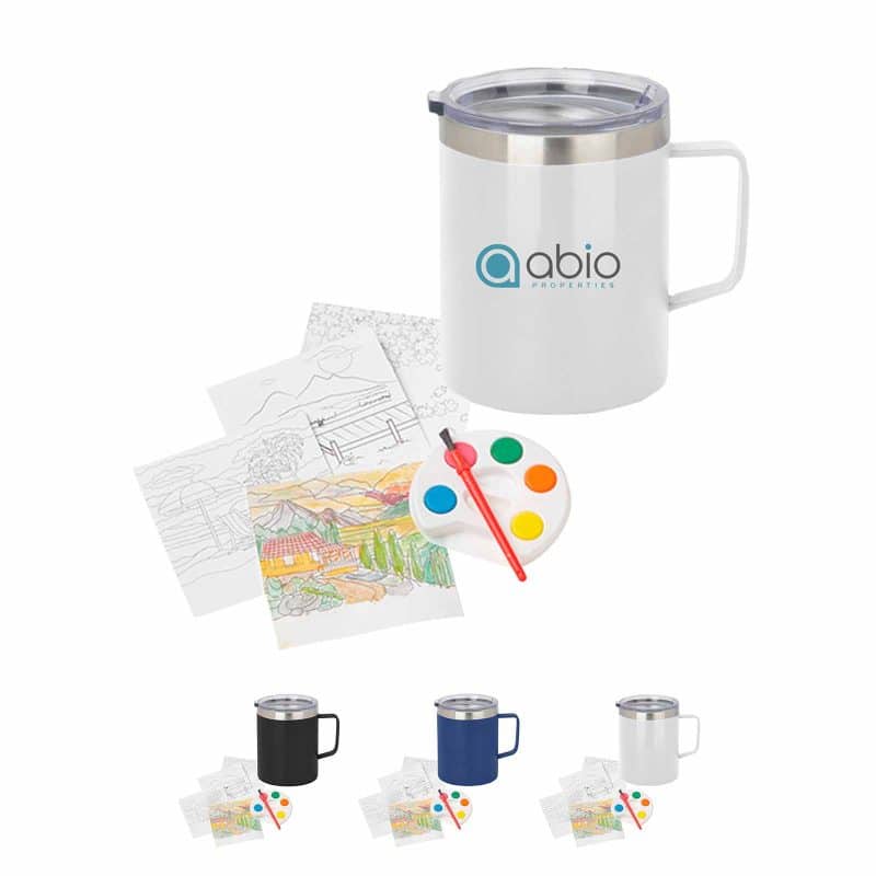 Adult Paint Set & Coffee Mug