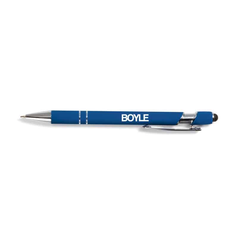 Aluminum Rubberized Stylus Pen - 3