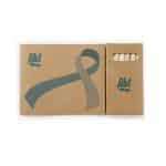 Awareness Ribbon Adult Coloring Book & 6-Color Pencil Set To-Go - 7