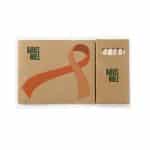 Awareness Ribbon Adult Coloring Book & 6-Color Pencil Set To-Go - 8