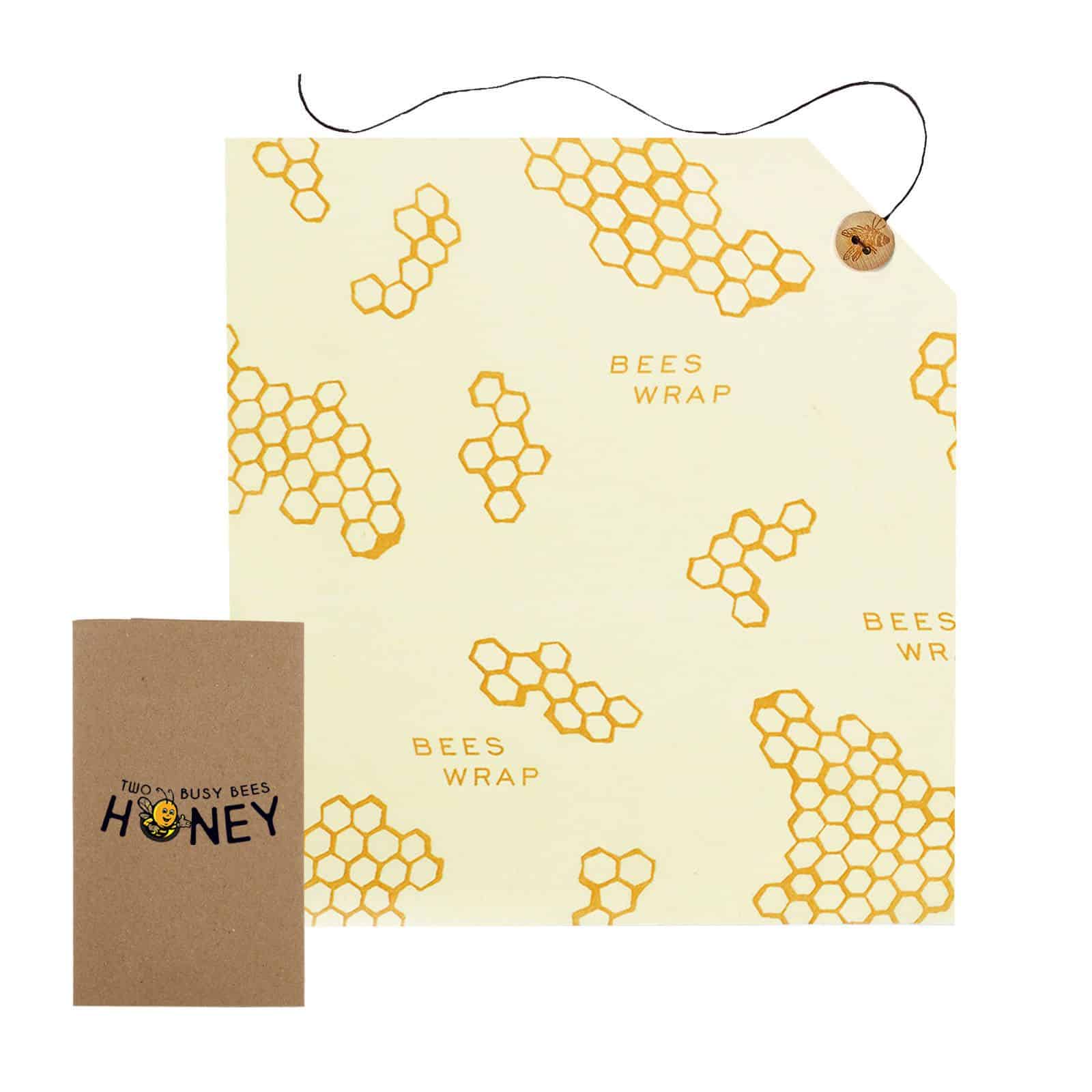 Bee's Wrap Large Sandwich Wrap w/Tie (13" x 13")