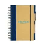 Eco-Inspired Hardcover Notebook & Pen - 2