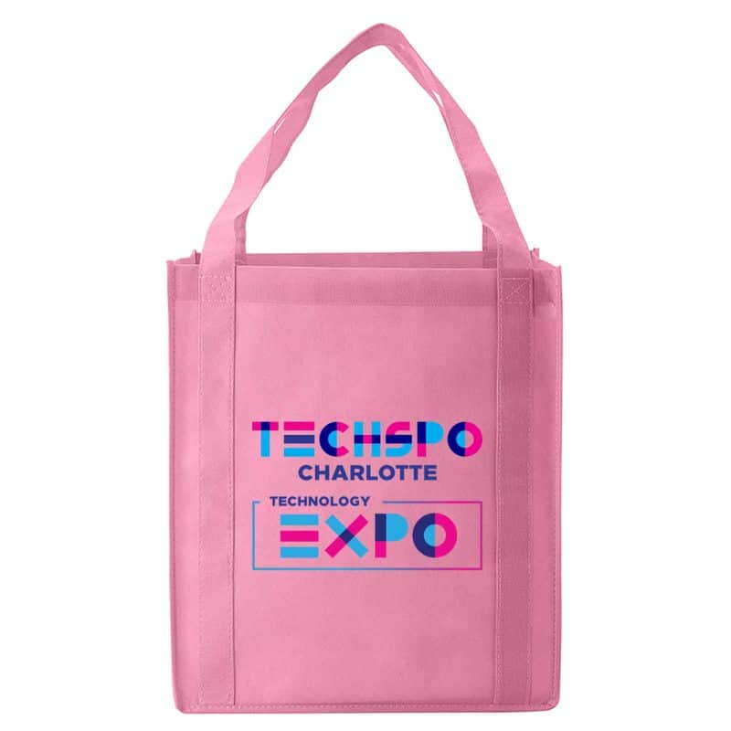 Full Color Large Non Woven Tote - 8