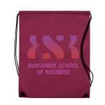Full Color Non Woven Drawstring Bag - 1