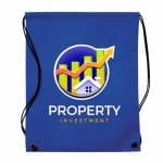 Full Color Non Woven Drawstring Bag - 4