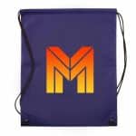 Full Color Non Woven Drawstring Bag - 6
