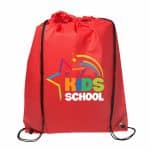 Full Color Non Woven Drawstring Bag - 7