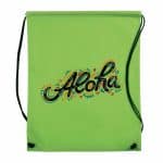 Full Color Non Woven Drawstring Bag - 9