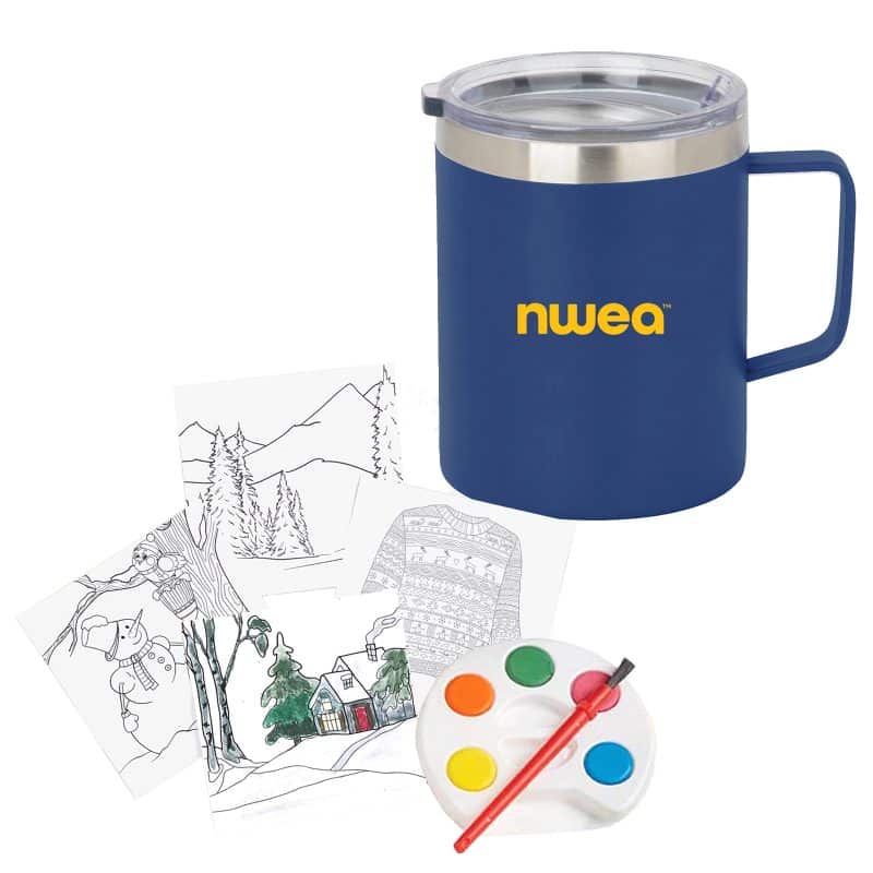 Holiday Adult Paint Set & Coffee Mug - 3