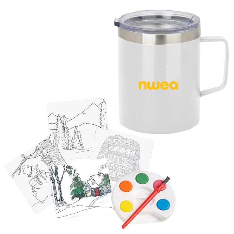 Holiday Adult Paint Set & Coffee Mug - 5