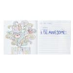 Inspirational Coloring Book & 8-Color Pencil Set - 1