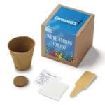 Inspirational Rooting for You Planter in Kraft Gift Box