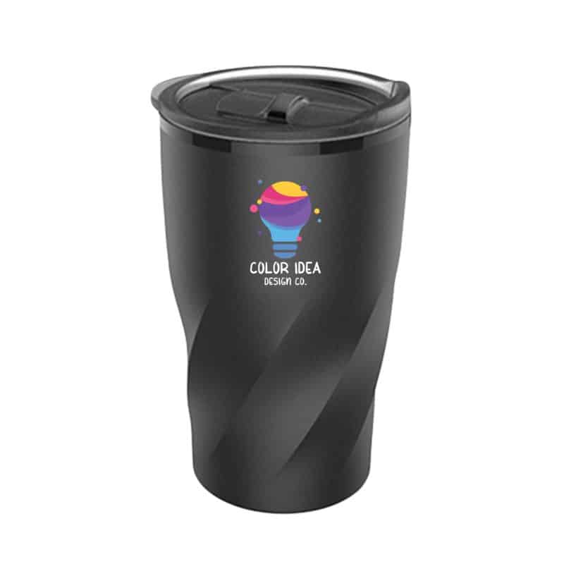 JORNIKOLOR 14 Oz. Stainless Steel Twisting Tumbler w/Lid - 1