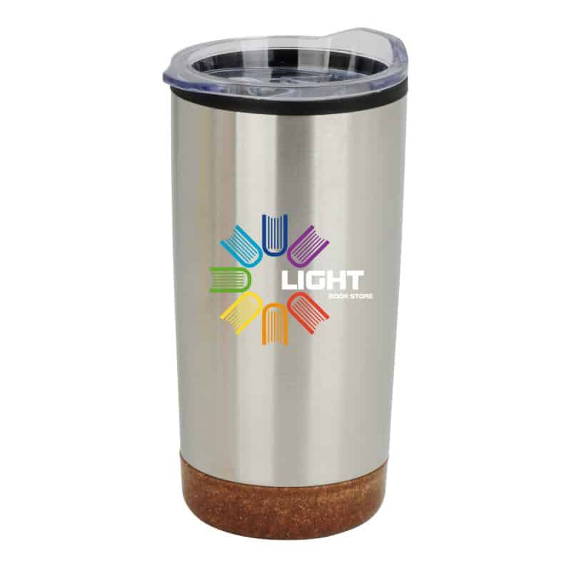 JORNIKOLOR 20 Oz. Stainless Steel PP Cork Base Tumbler - 3