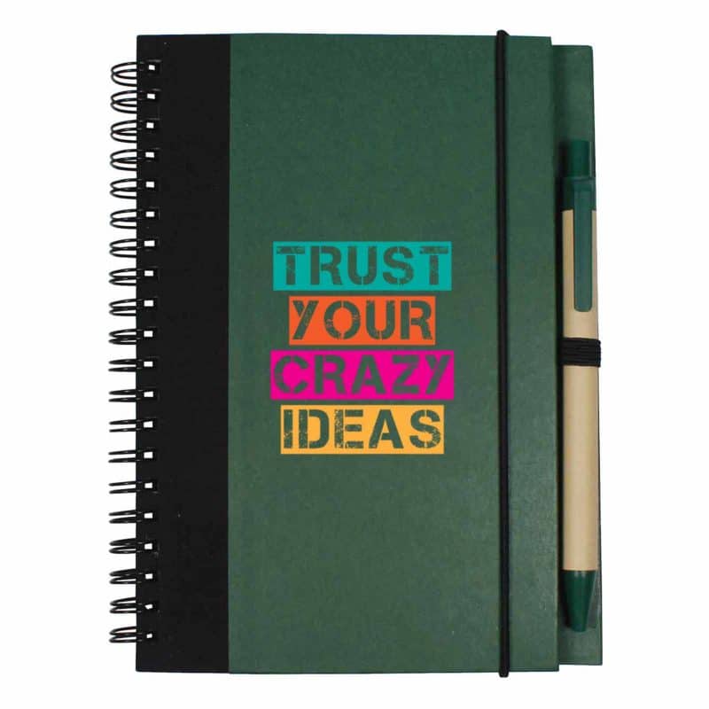 Jornikolor Eco Hardcover Journal & Pen (5"X7") - 3