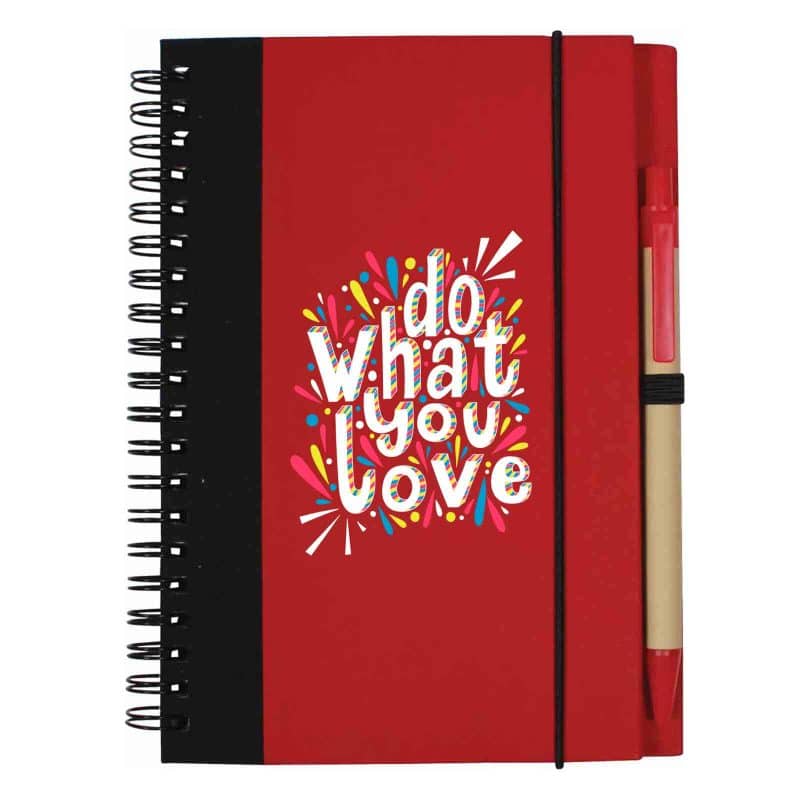 Jornikolor Eco Hardcover Journal & Pen (5"X7") - 5