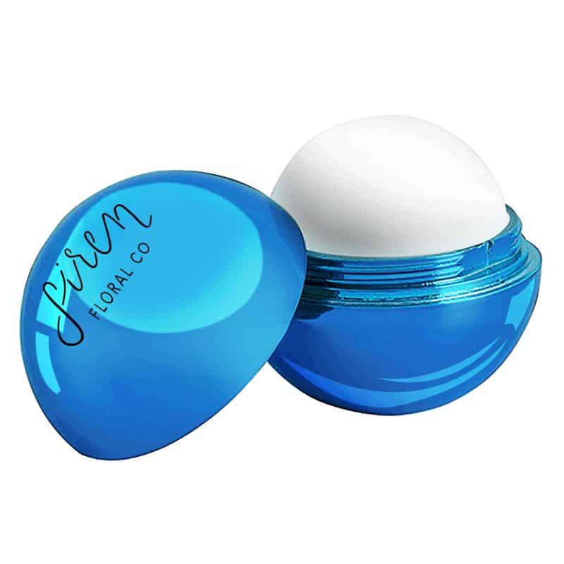 Metallic Finish Round Lip Balm - 3