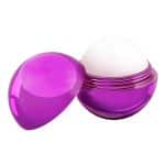 Metallic Finish Round Lip Balm - 6