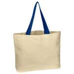 Natural Cotton Canvas Tote Bag - 3