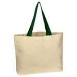 Natural Cotton Canvas Tote Bag - 5