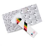 Shapes Adult Coloring Book & 8-Color Pencil Set - 2