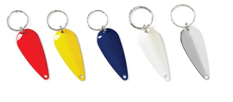 Small Spoon Fishing Lure Keychain - 1