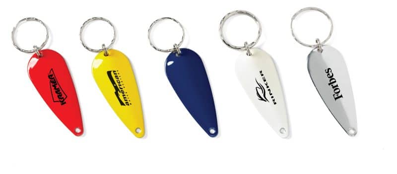 Small Spoon Fishing Lure Keychain