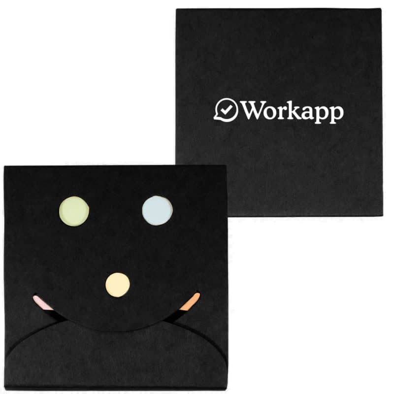 Smiley Face Sticky Note Pack - 3