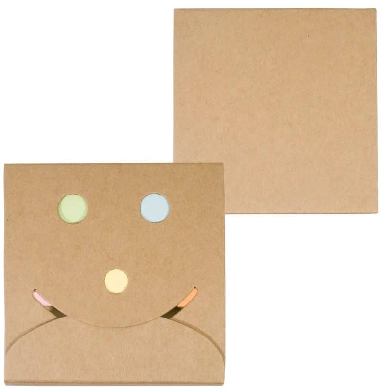 Smiley Face Sticky Note Pack - 4