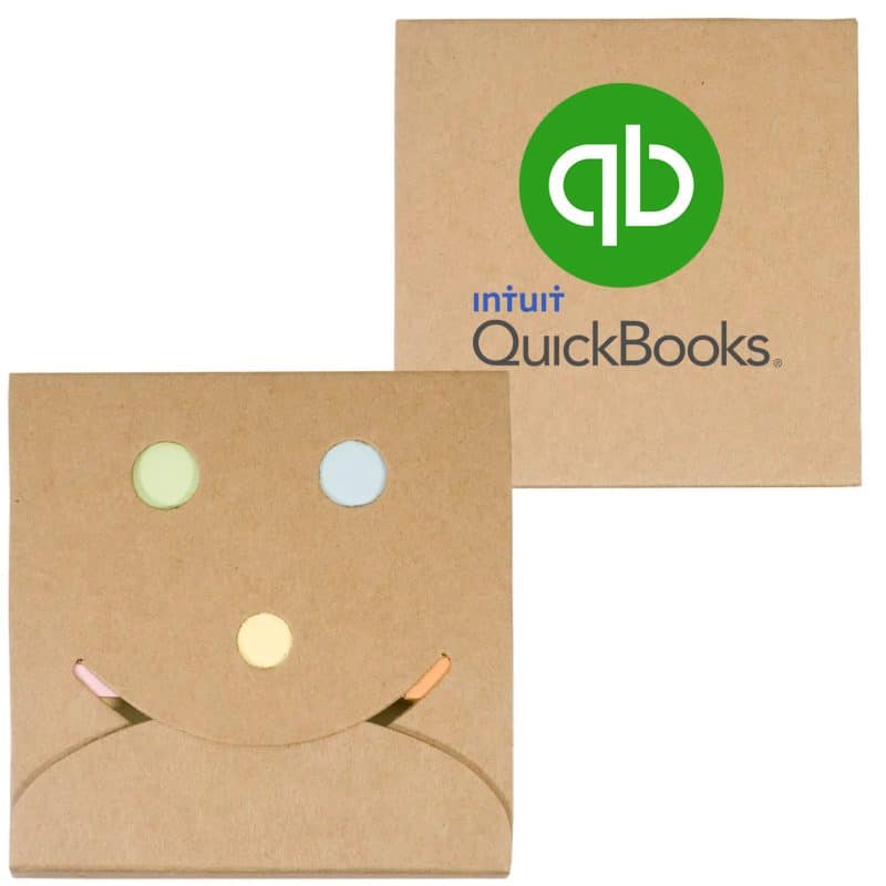 Smiley Face Sticky Note Pack - 5