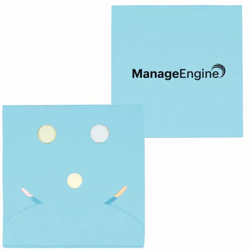 Smiley Face Sticky Note Pack - 7