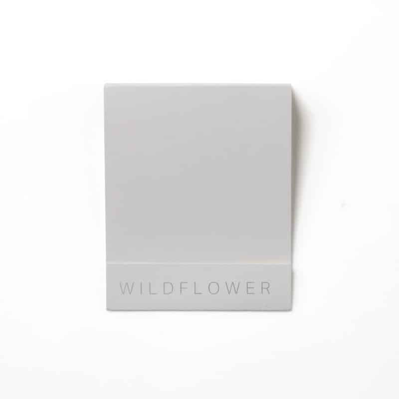 Teal Blue Garden of Hope Matchbook - 1