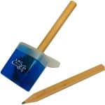 Translucent Pencil Sharpener w/Flip Top Lid - 2