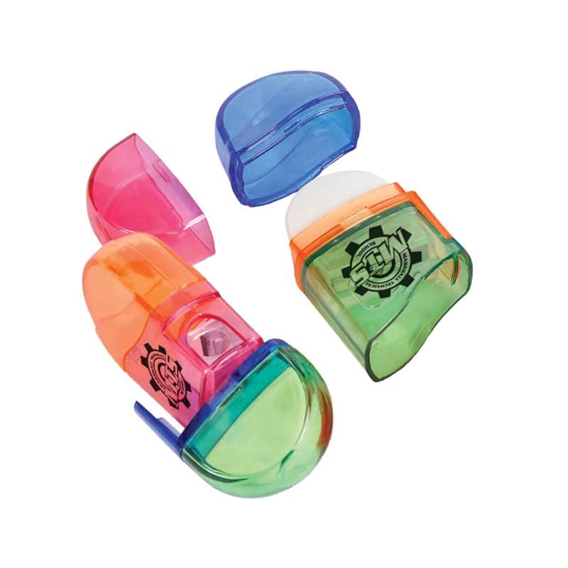 Twister 2-in-1 Pencil Sharpener w/Eraser - 2