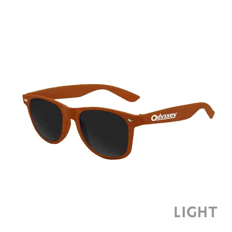 Wood Grain Sunglasses - 3