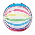 16" Multi-Color Stripe Beach Ball - 1